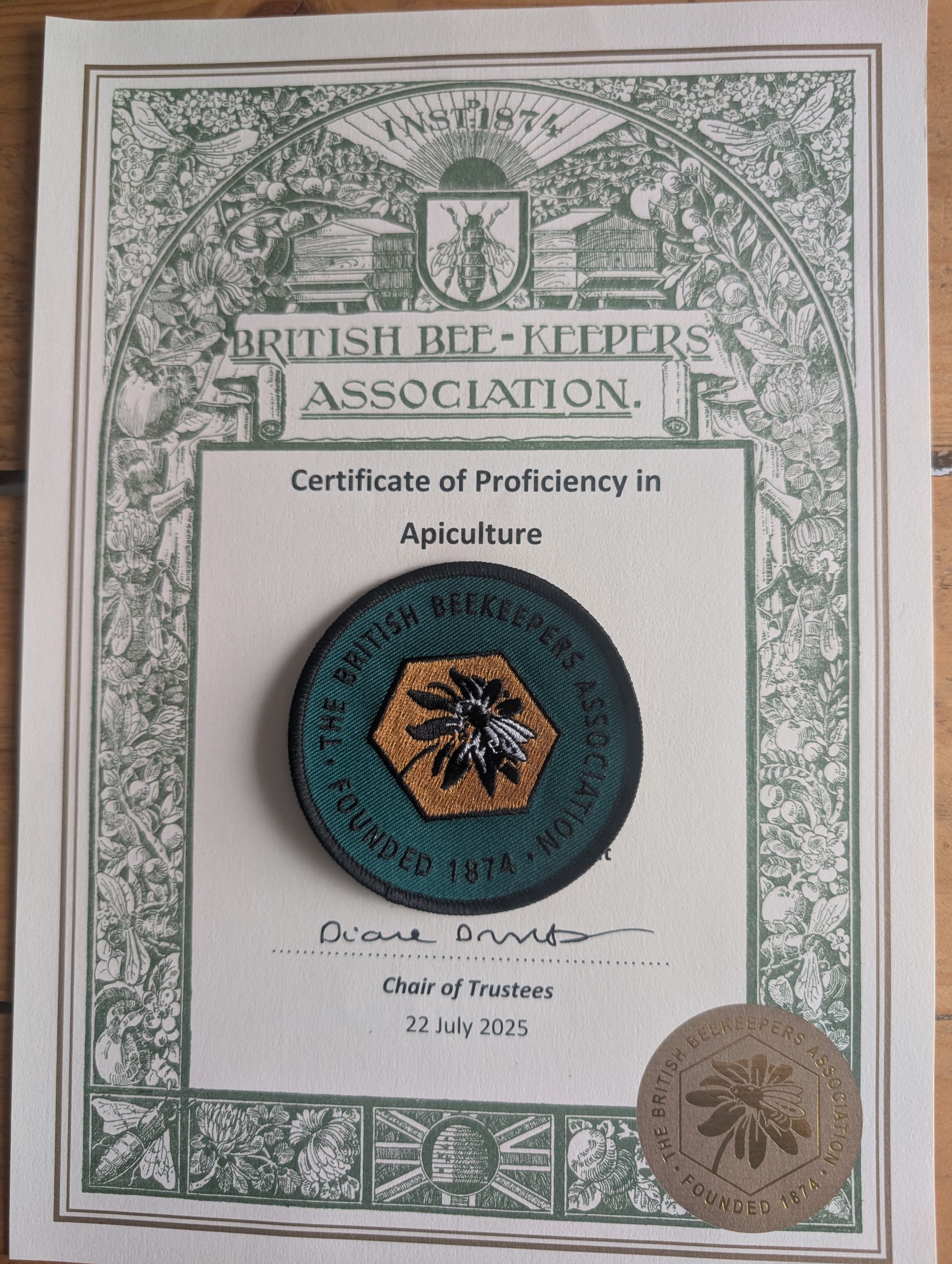  Three Seasons In: Why I Finally Took the BBKA Basic Assessment